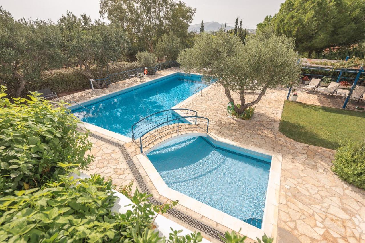 Summer Villa Pasiphae Private Pool - Bbq -Beach 2Min Sounion Esterno foto