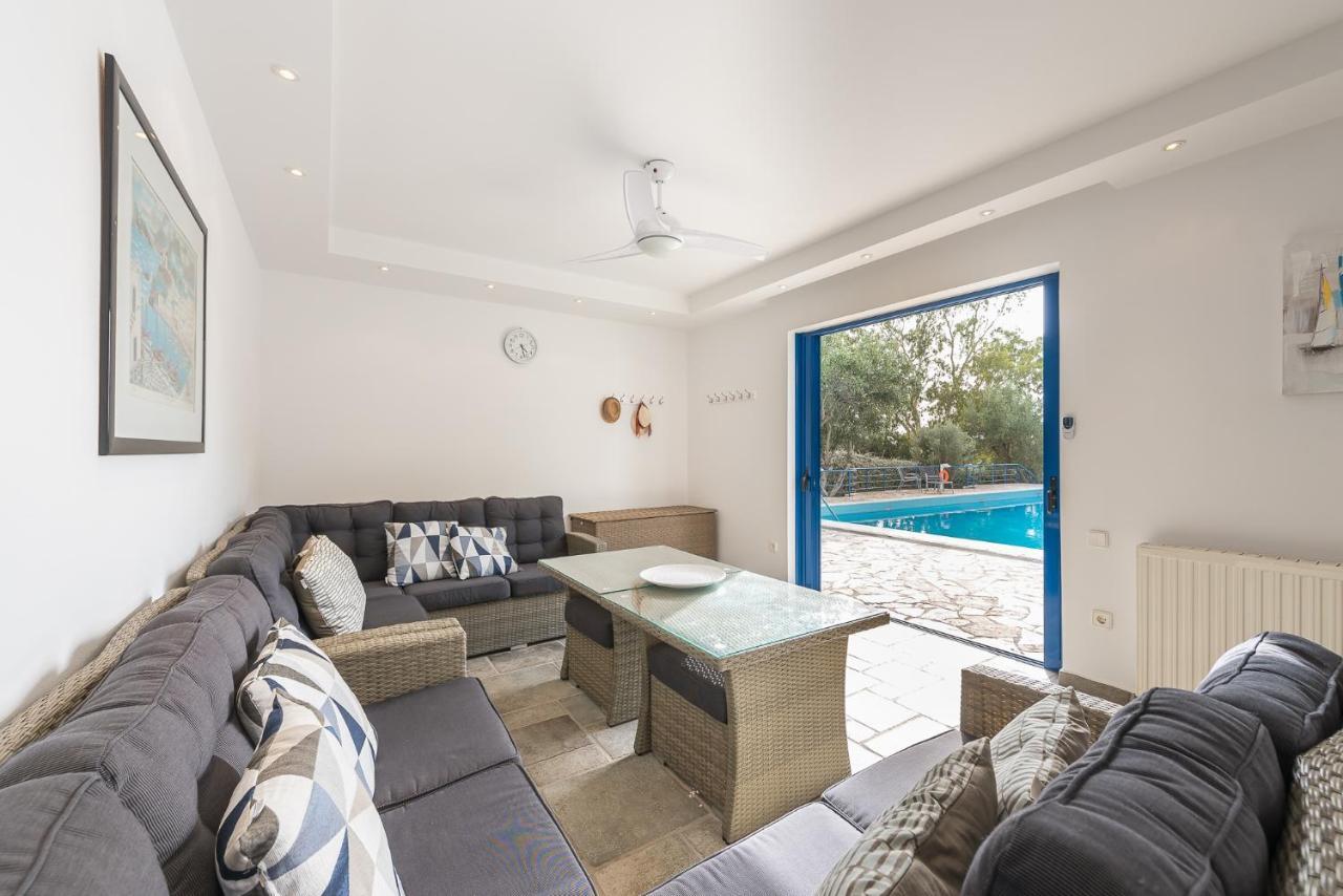 Summer Villa Pasiphae Private Pool - Bbq -Beach 2Min Sounion Esterno foto