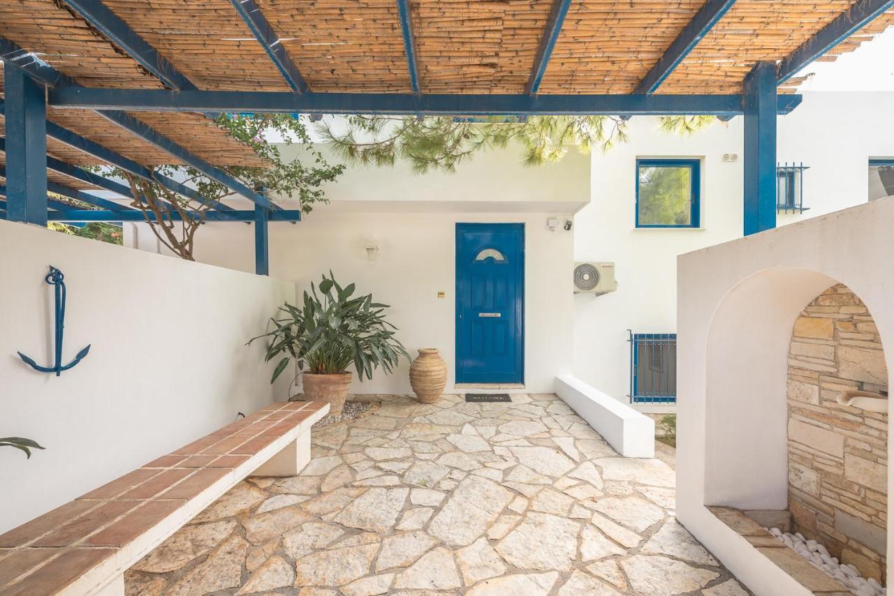 Summer Villa Pasiphae Private Pool - Bbq -Beach 2Min Sounion Esterno foto