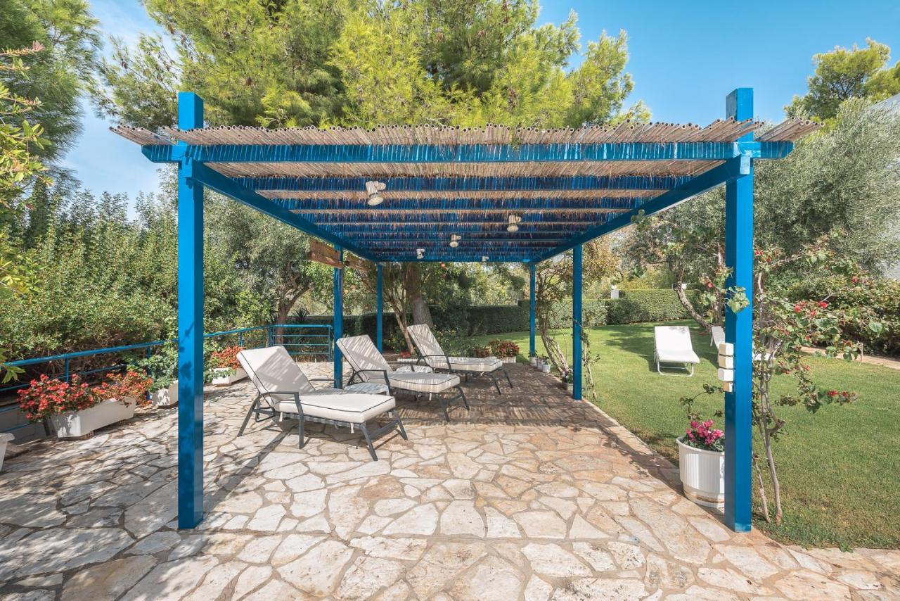 Summer Villa Pasiphae Private Pool - Bbq -Beach 2Min Sounion Esterno foto