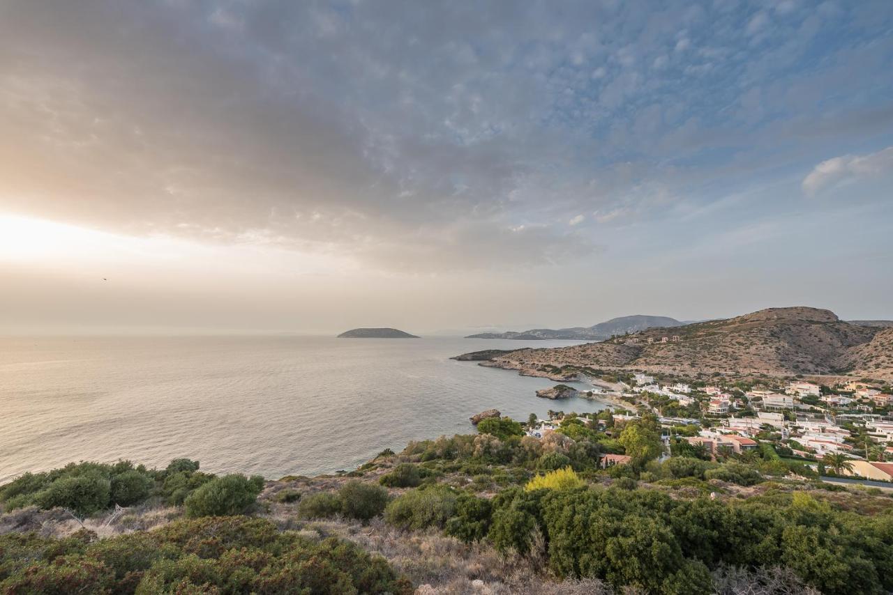 Summer Villa Pasiphae Private Pool - Bbq -Beach 2Min Sounion Esterno foto
