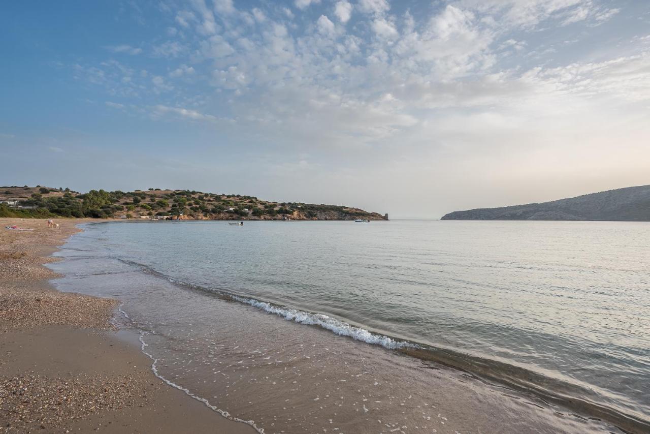 Summer Villa Pasiphae Private Pool - Bbq -Beach 2Min Sounion Esterno foto