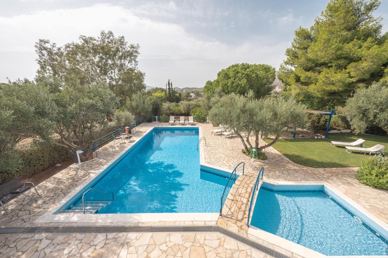 Summer Villa Pasiphae Private Pool - Bbq -Beach 2Min Sounion Esterno foto