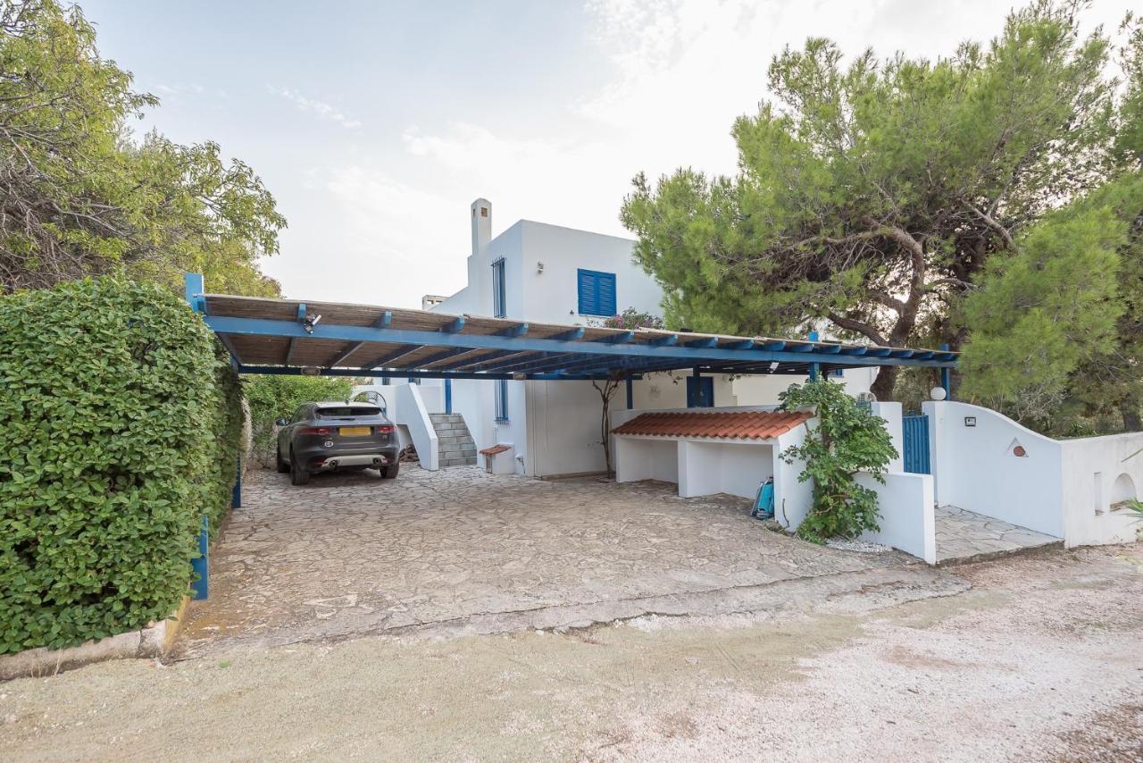 Summer Villa Pasiphae Private Pool - Bbq -Beach 2Min Sounion Esterno foto